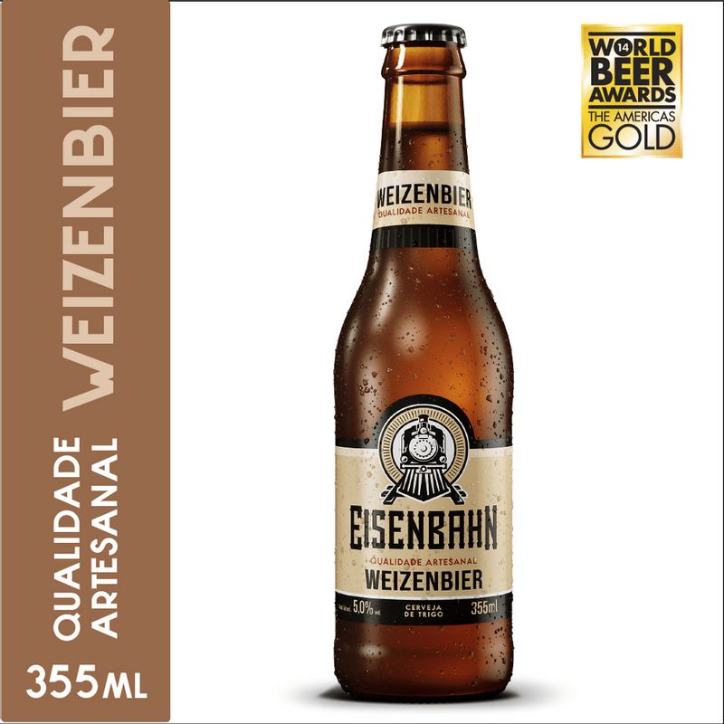 CERVEJA EISENBAHN WEIZENBIER LONG NECK 355 ML