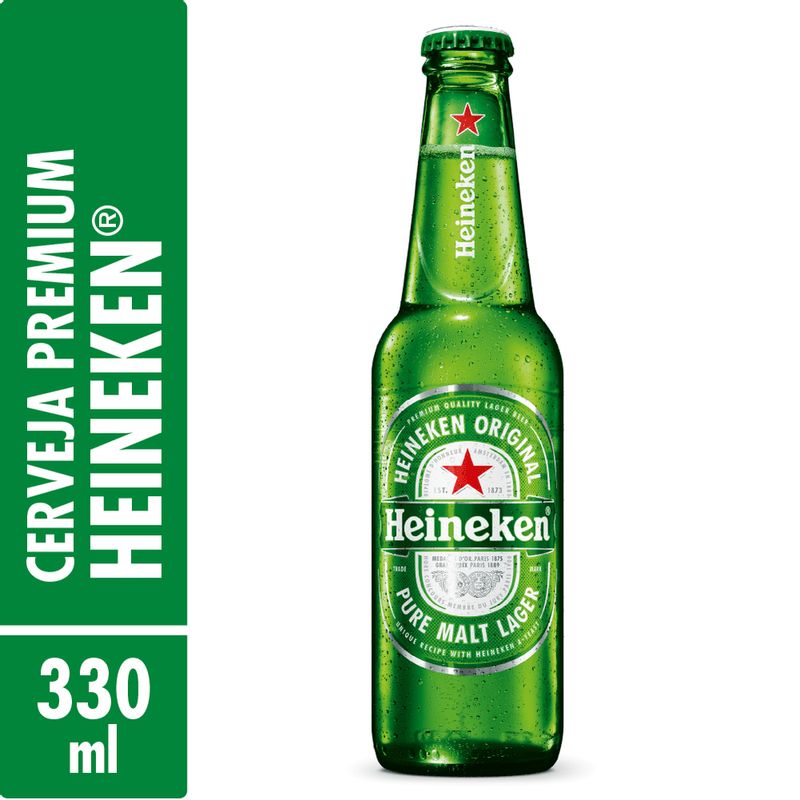 CERVEJA HEINEKEN LONG NECK 330ML