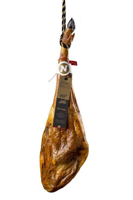 jamón ibérico de bellota pata negra peça