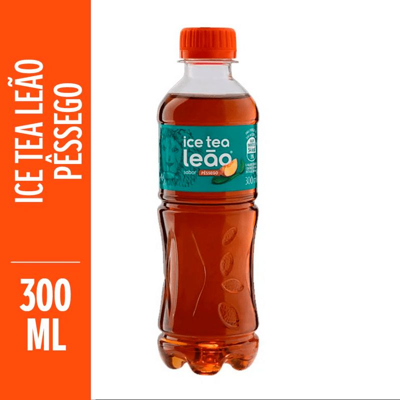 CHA LEAO ICE TEA PESSEGO 300ml