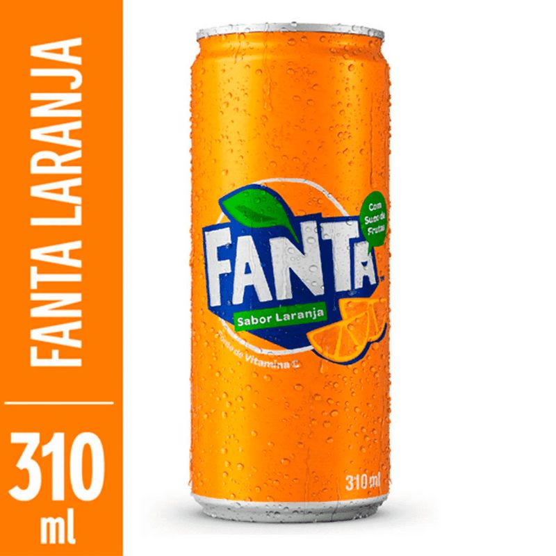 REFRIGERANTE FANTA LARANJA 310ML