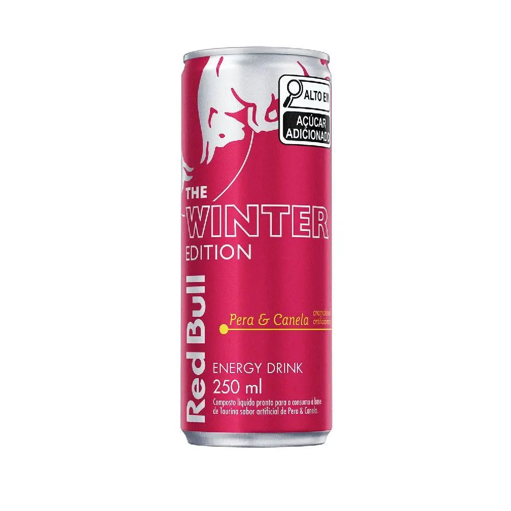 ENERGÉTICO RED BULL PERA E CANELA 250ML