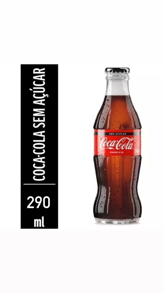 REFRIGERANTE COCA COLA KS ZERO