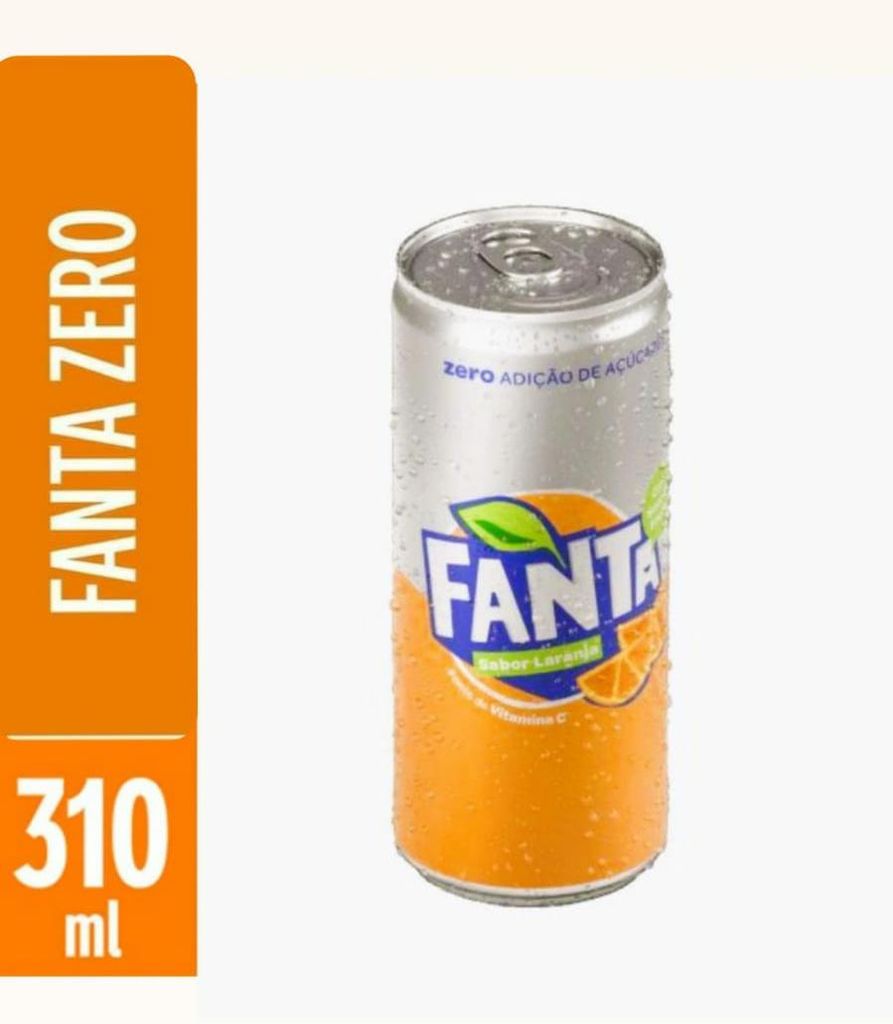 REFRIGERANTE FANTA LARANJA ZERO 310ML