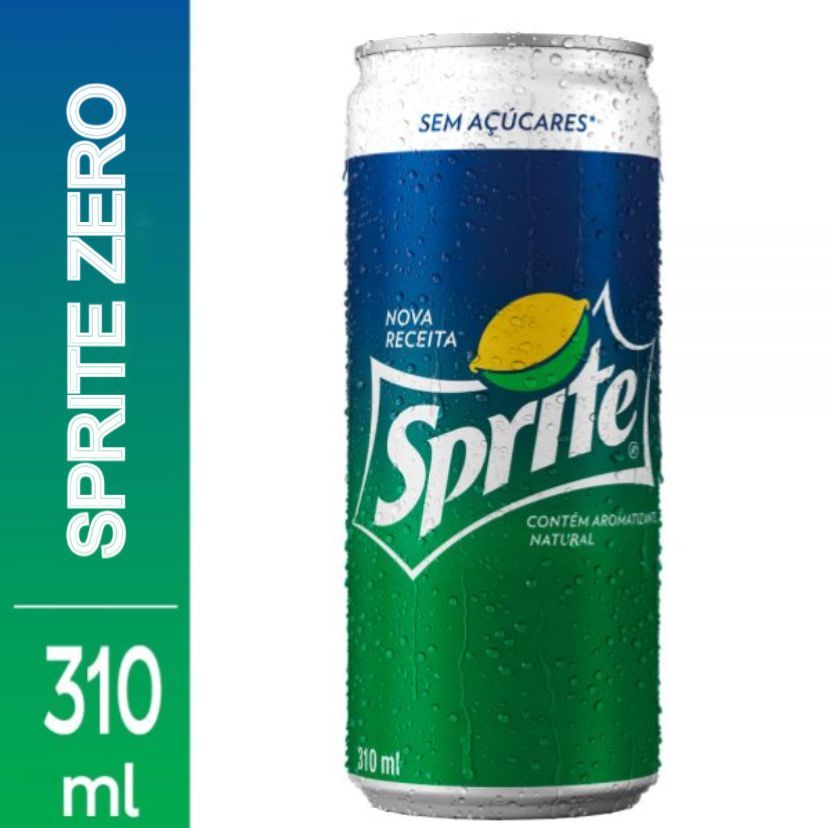 REFRIGERANTE SPRITE SEM ACUCAR 310ML