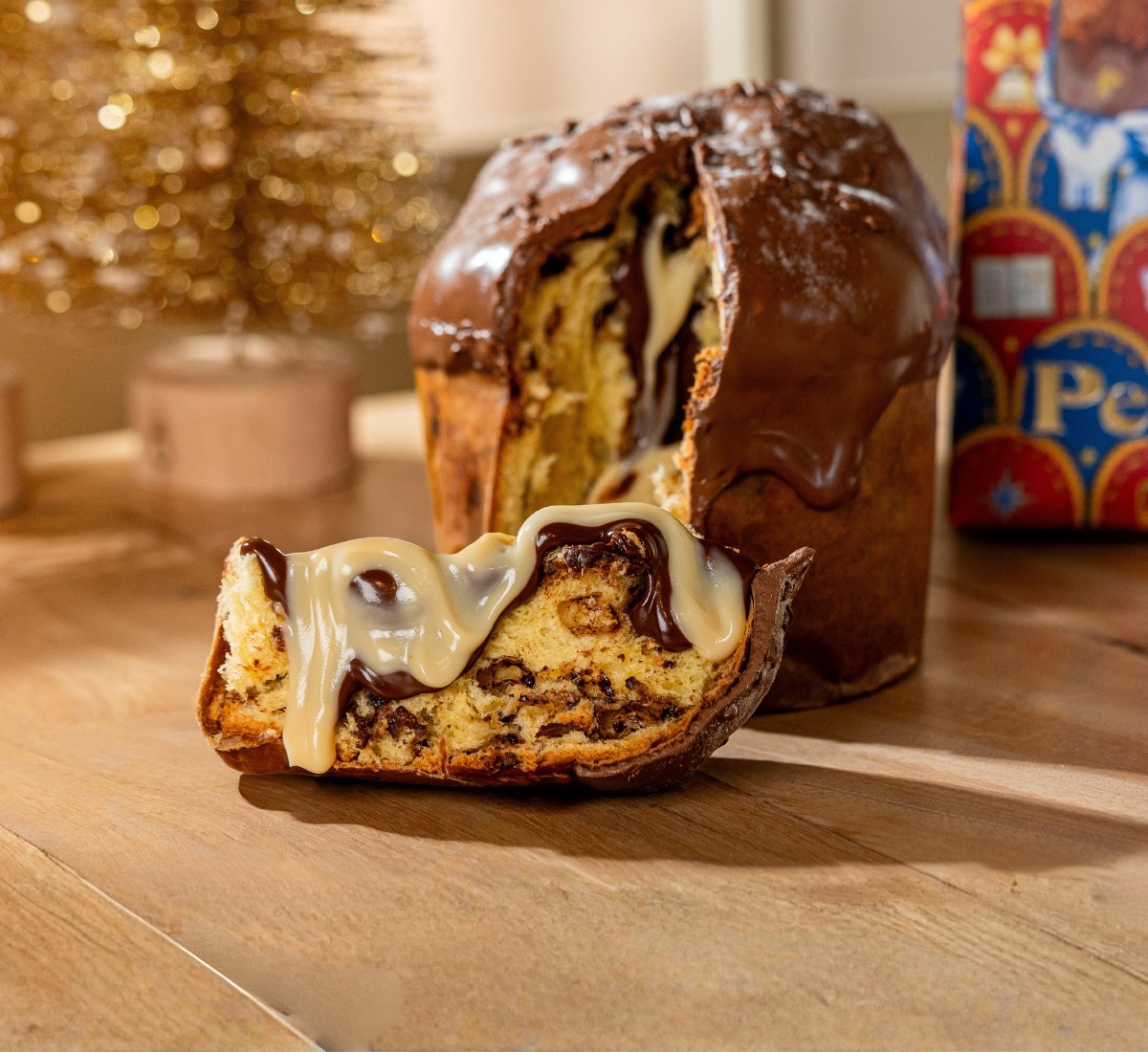 Chocottone Crema com Brigadeiro