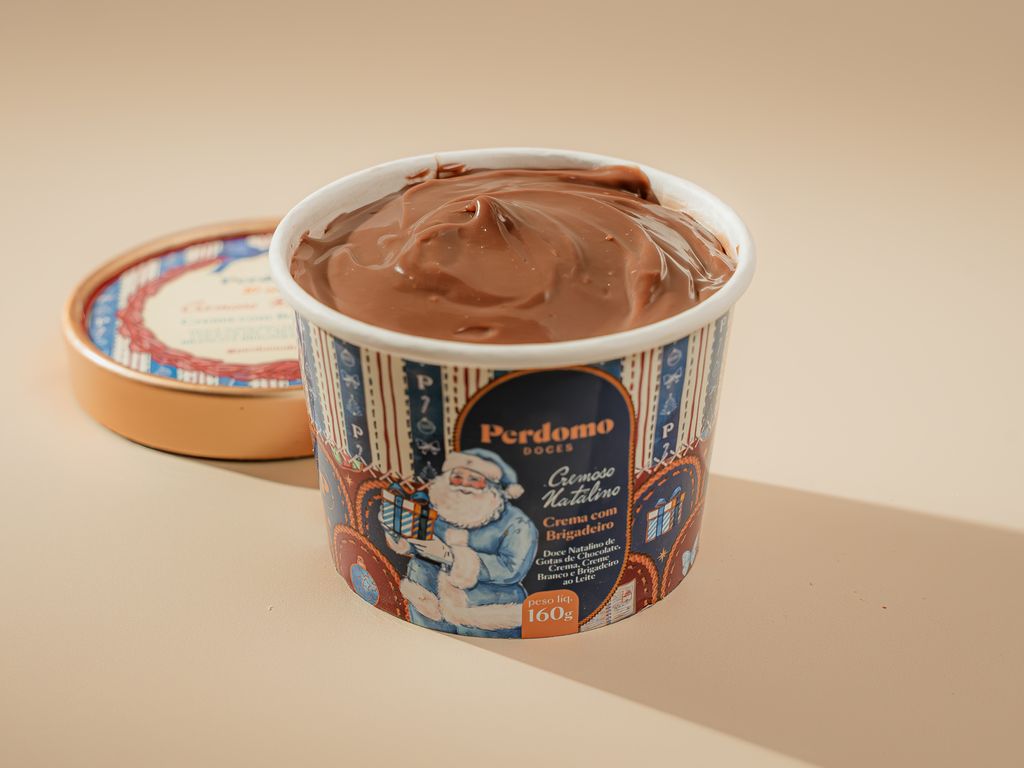 natal crema com brigadeiro