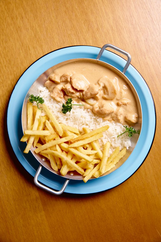 Estrogonofe de Frango
